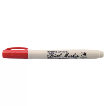 Carioca ARTLINE Supreme, varf flexibil (tip pensula) - rosu