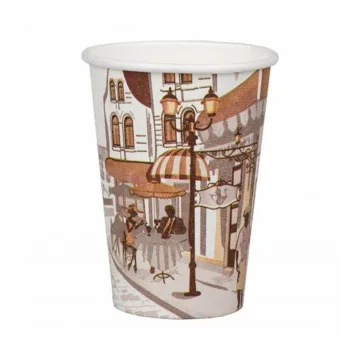 Pahare color City, 7 oz, 50 buc/set