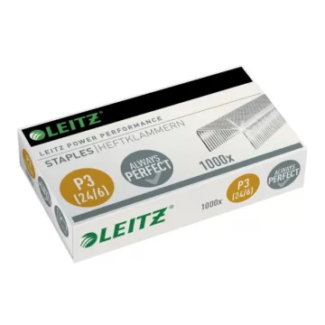 Capse LEITZ Power Performance, P3, 24/6, 1000 buc/cutie