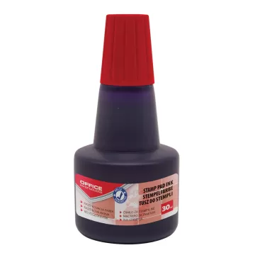 Tus stampile, 30ml, Office Products - rosu