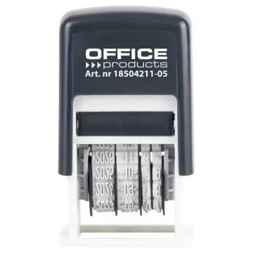 Datiera ISO, cerneala neagra, format an/luna/zi, Office Products