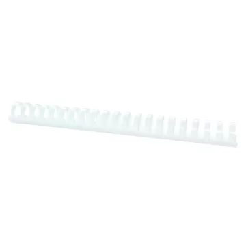 Inele plastic 28 mm, max 270 coli, 50buc/cut Office Products - alb