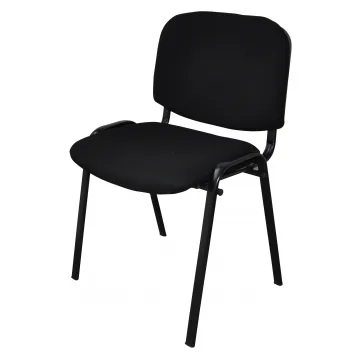 Scaun conferinte, stofa, Office Products Kos - negru