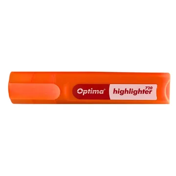 Textmarker varf lat 1-4mm, Optima 720 - portocaliu