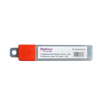 Rezerve cutter 18mm SK5, 10 buc/set, Optima Premium