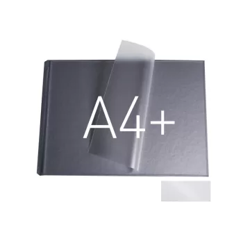 Coperta lucioasa Art Duplex cu folie laminare interior A4 ( landscape ) OPUS 20 buc/set-Alb