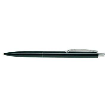 Pix SCHNEIDER K15, clema metalica, corp negru - scriere neagra