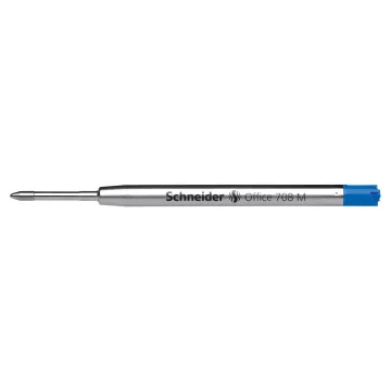 Rezerva metalica SCHNEIDER buro 708M (tip Parker) - albastru