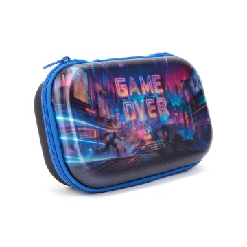 Penar cu fermoar ZIPIT Lenticular Top Storage Box - Futuristic Navy
