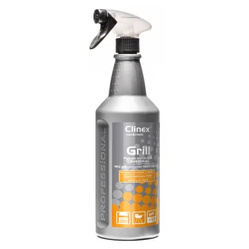 CLINEX Grill, 1 litru, cu pulverizator, solutie profesionala pt. curatarea gratarelor, cuptoarelor