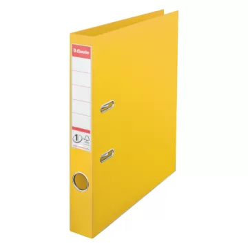 Biblioraft Esselte No.1 Power, PP/PP, partial reciclat, FSC, A4, 50 mm, galben