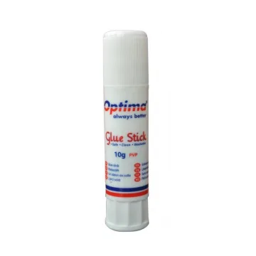 Lipici solid Optima, 10 gr., calitate PVP (garantie 5 ani)