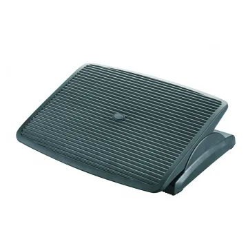 Suport pentru picioare, ergonomic, ajustabil (x1), 450x115x340mm, Q-Connect - negru