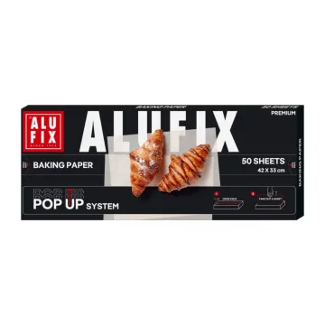 ALUFIX hartie copt, 33cm x 42cm, 50 foi