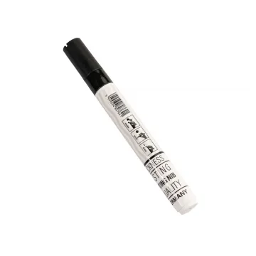 Marker cu vopsea Optima Paint 3710, varf rotund 4.5mm, grosime scriere 2-3mm - negru