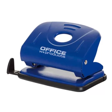 Perforator metalic, 25 coli, Office Products - albastru