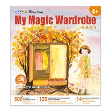 Carte creativa Stick'n My Magic Wardrobe - toamna